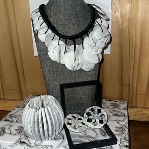 Sassy Jones Zanzibar Necklace Bracelet & Earrings Set